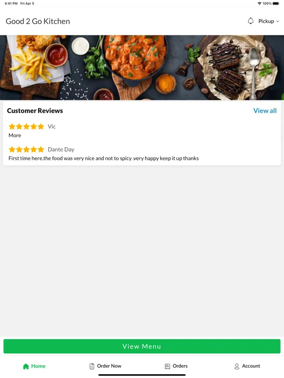 Capturas de pantalla de Good 2 Go Kitchen iPad 