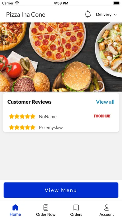 Pizza Ina Cone, Screenshots