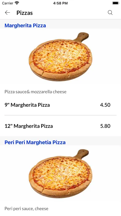 Pizza Ina Cone, Screenshots