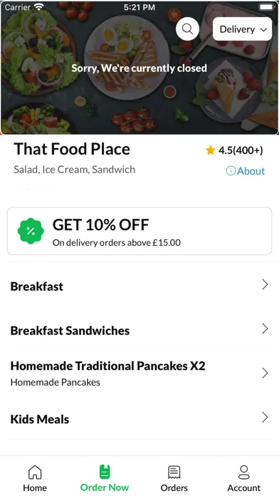 Capturas de pantalla de That Food Place