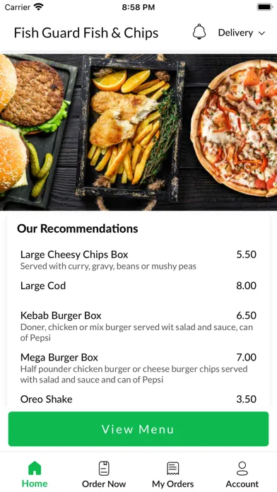 Ảnh chụp màn hình của Fish Guard Fish & Chips