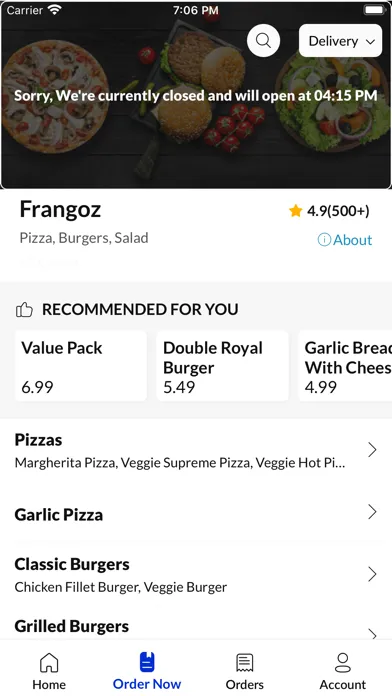 Tangkapan skrin Frangoz