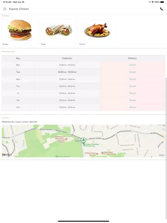 Tangkapan skrin Experts Chicken iPad 