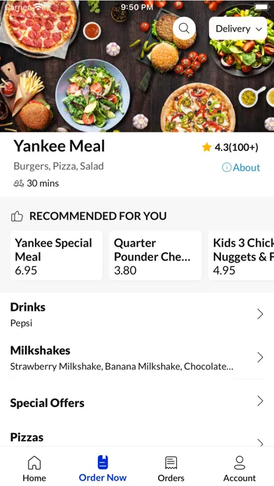 تصاویر Yankee Meal