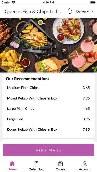 Скриншоты Queens Fish & Chips Lichfield
