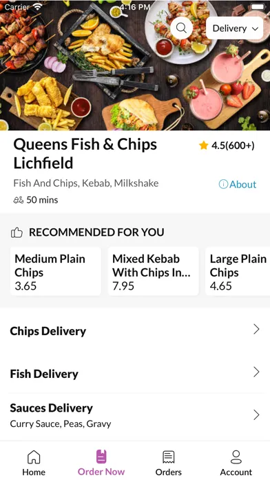 Скриншоты Queens Fish & Chips Lichfield