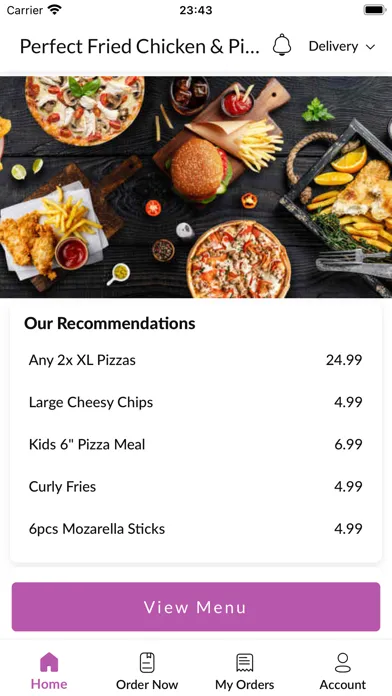 تصاویر Perfect Fried Chicken & Pizza
