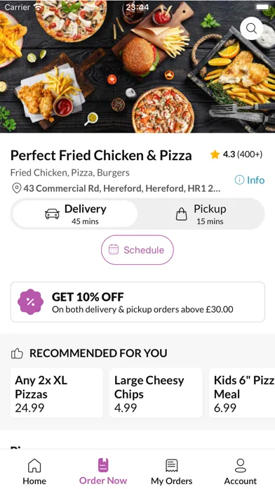 تصاویر Perfect Fried Chicken & Pizza