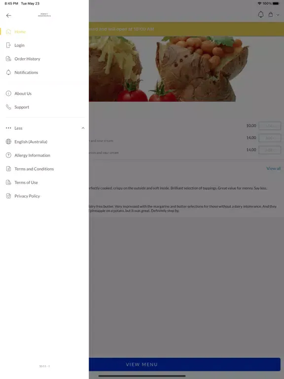 Perfect Potatoes Plus iPad  স্ক্রিনশট