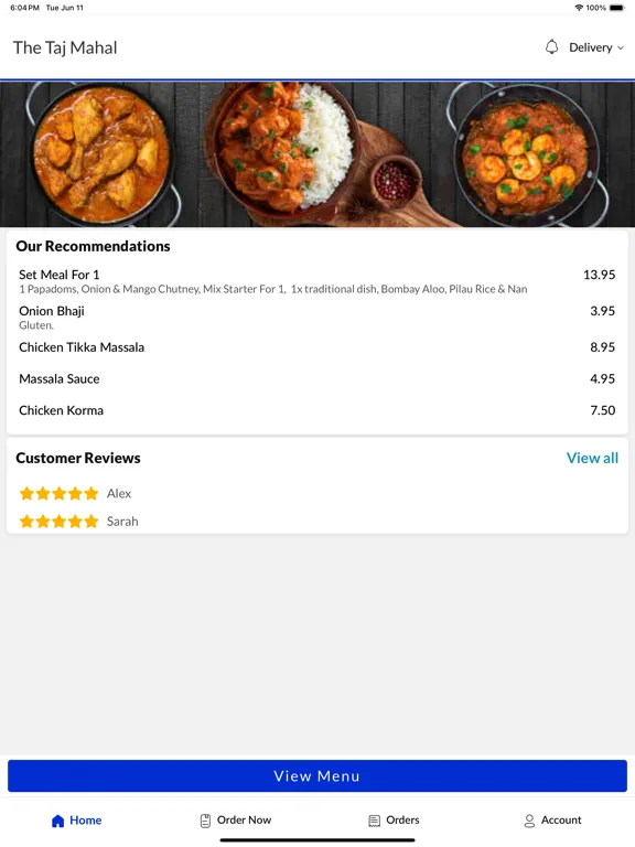 Capturas de pantalla de The Taj Mahal Farnworth iPad 
