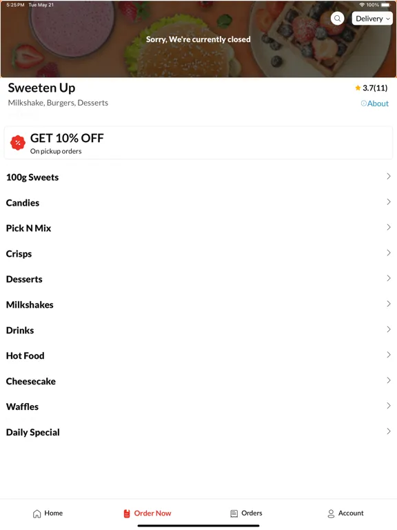 Sweeten Up iPad  Screenshots