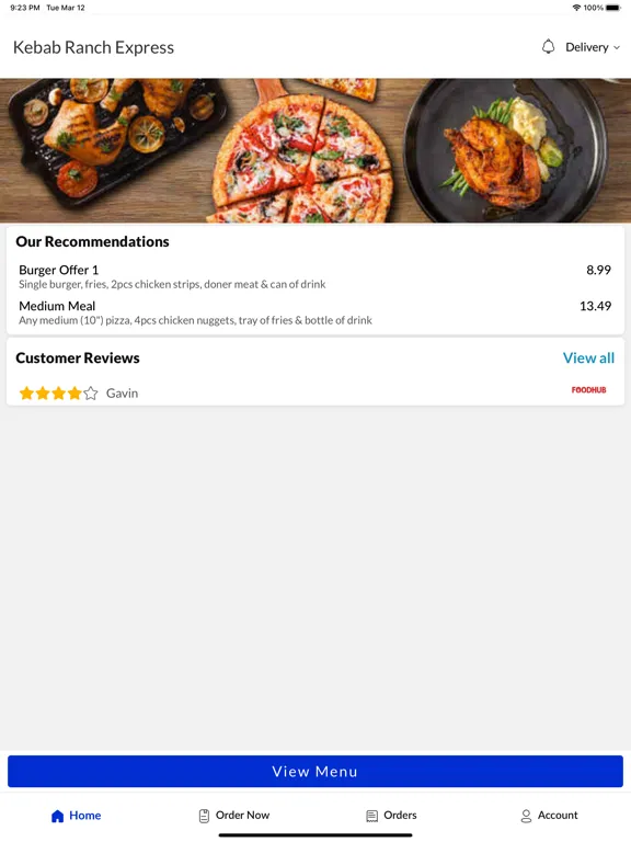 Kebab Ranch Express iPad 应用截图