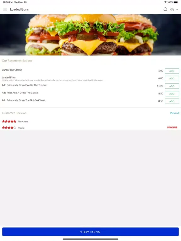 Loaded Buns iPad 应用截图