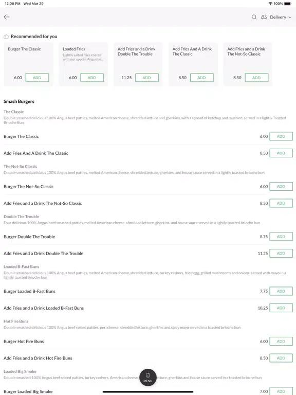 Loaded Buns iPad 应用截图