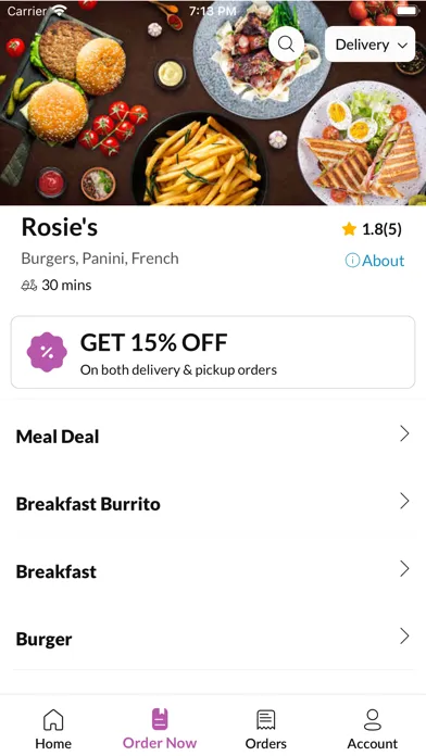Tangkapan skrin Rosie's