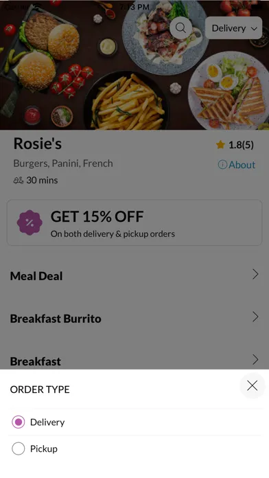 Tangkapan skrin Rosie's