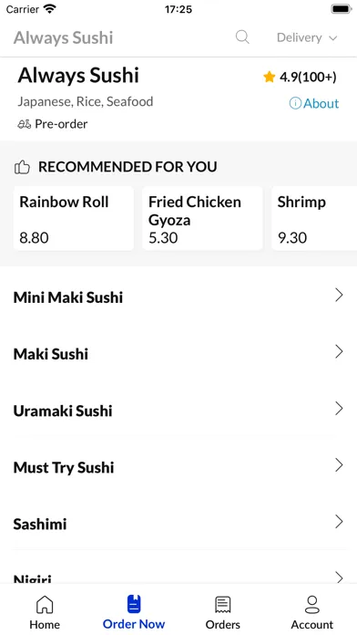 Always Sushi سکرین شاٹس