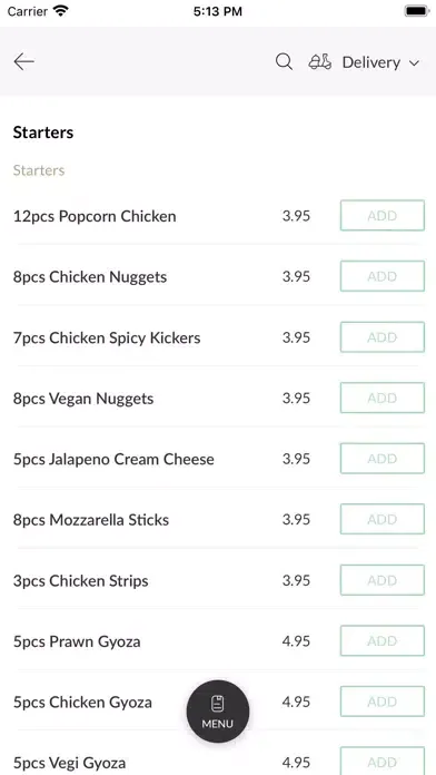 Grab or Dine スクリーンショット