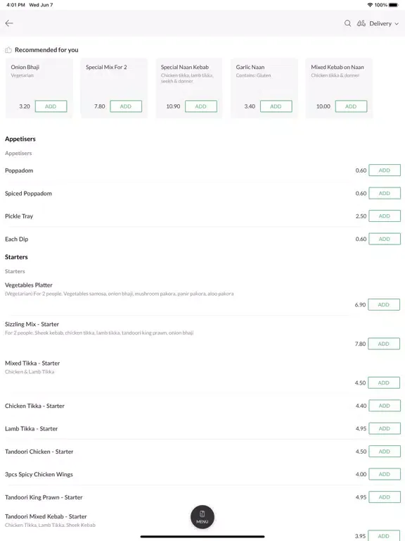 Wetherby Spice iPad  Screenshots
