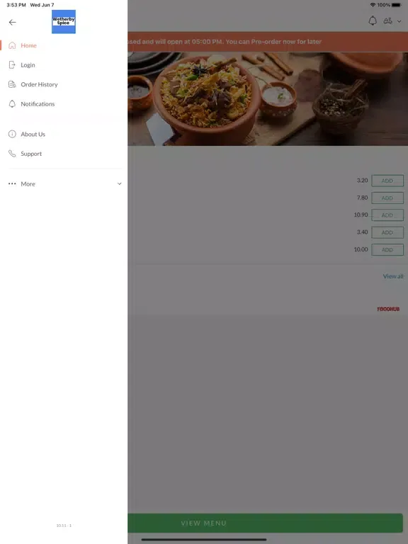 Wetherby Spice iPad  Screenshots