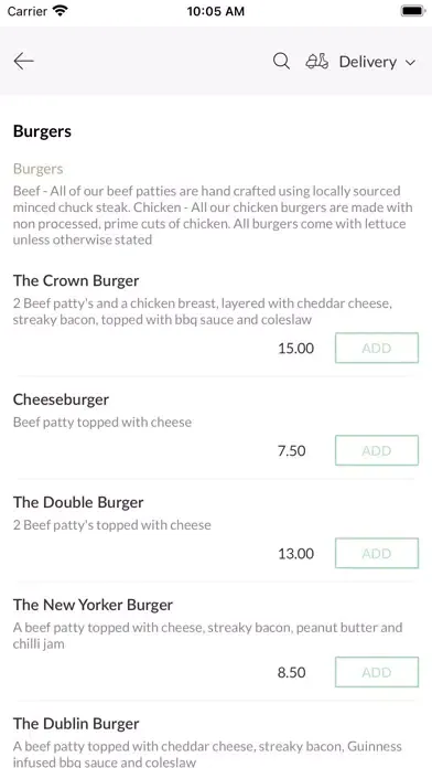 Crown Burger应用截图