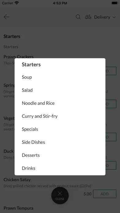 Thai Chef Takeaway स्क्रीनशॉट