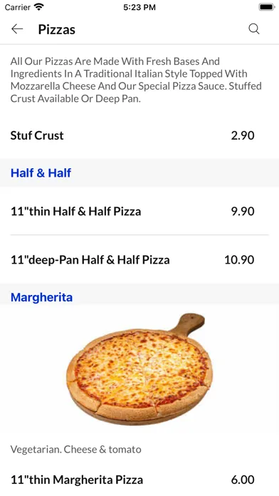 Zrzuty ekranu Benny's Pizza Epworth