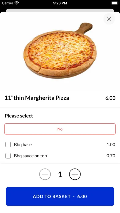 Zrzuty ekranu Benny's Pizza Epworth