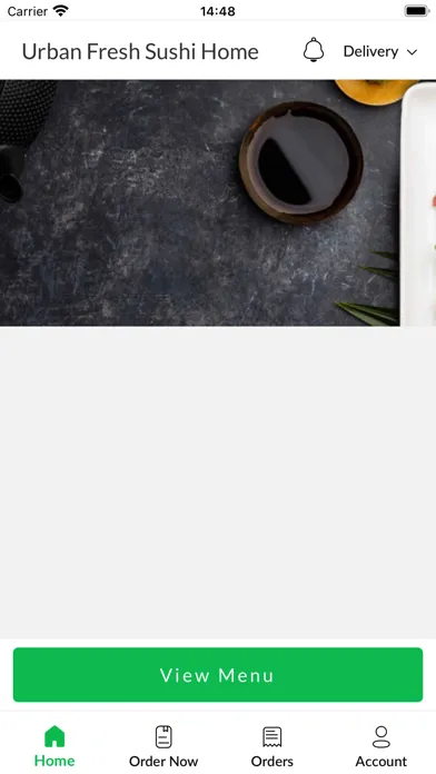 Capturas de tela do Urban Fresh Sushi Home