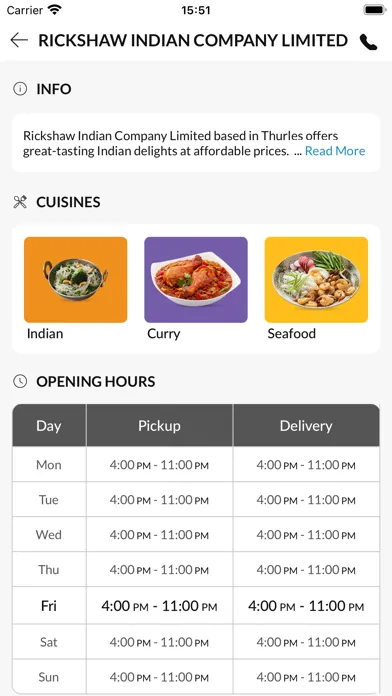 RICKSHAW INDIAN COMPANY LTD應用截圖