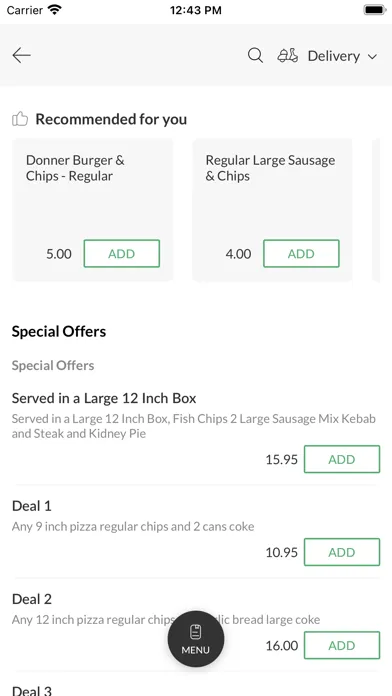 Parkfield Pizza & Chippy سکرین شاٹس