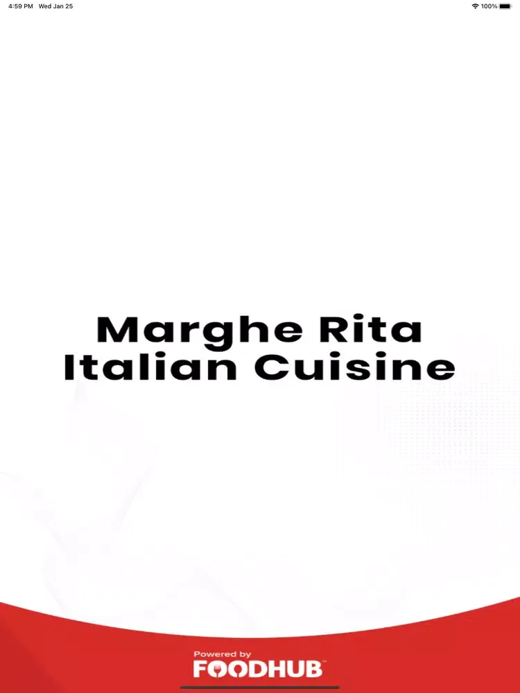 Capturas de tela do Marghe Rita Italian Cuisine iPad 