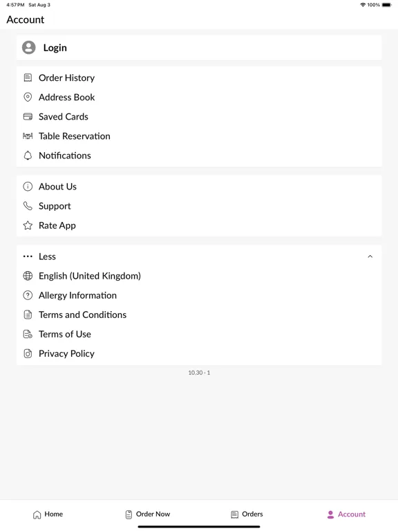 La Pizza E Pasta Della Mama iPad  Screenshots