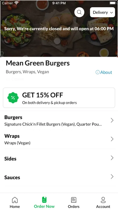 Mean Green Burgers 스크린샷