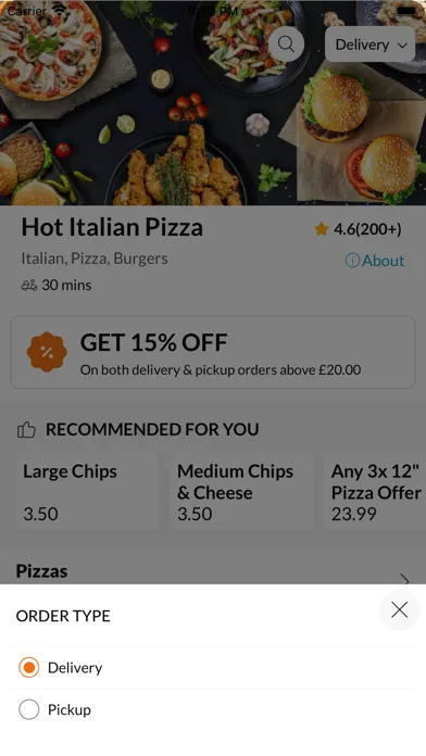 Captures d'écran de Hot Italian Pizza