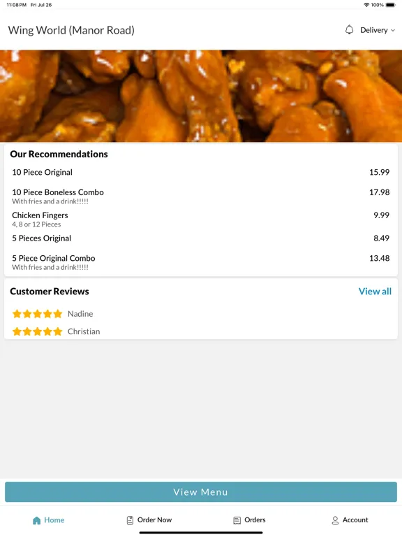 Wing World iPad  Screenshots