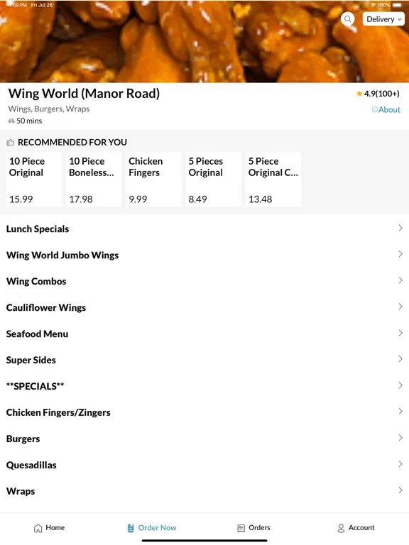 Wing World iPad  Screenshots
