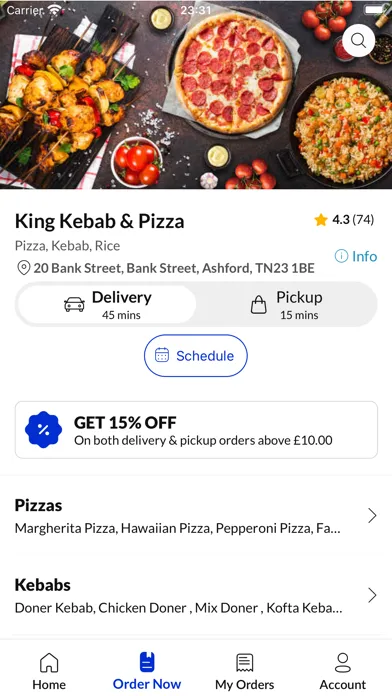 King Kebab & Pizza Ashford Screenshots