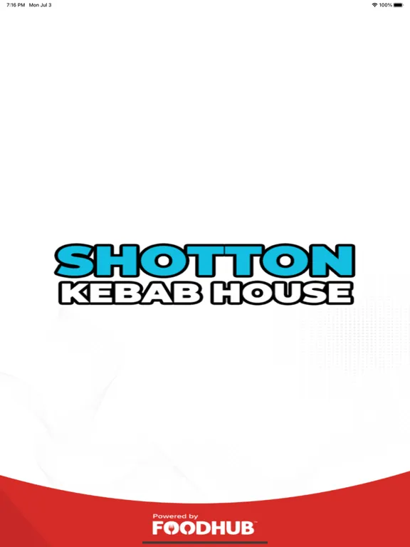 Shotton Kebab House iPad  스크린샷
