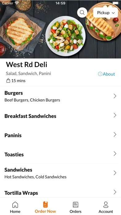 West Rd Deli スクリーンショット