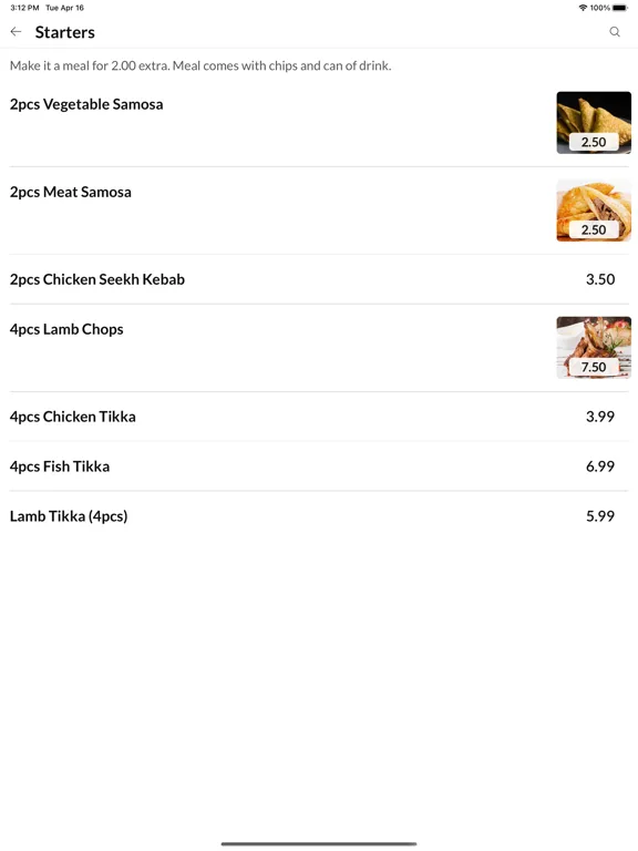 Capturas de tela do Smooky Grill iPad 
