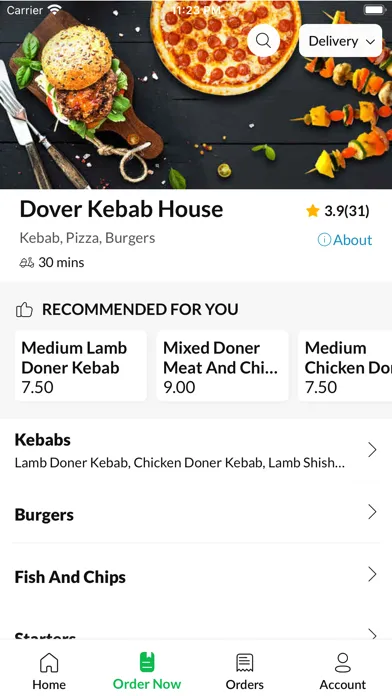 Screenshot di Dover Kebab House,