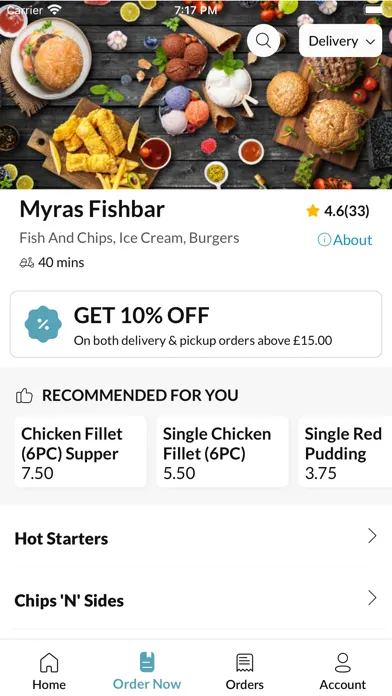 Capturas de pantalla de Myras Fishbar