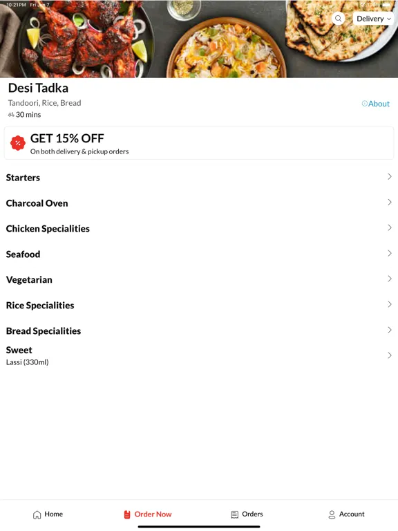 Desi Tadka Hayes iPad  Screenshots