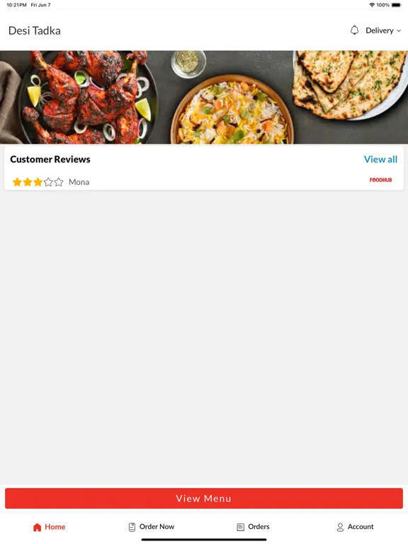 Desi Tadka Hayes iPad  Screenshots