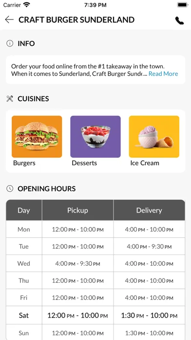 CRAFT BURGER SUNDERLAND Screenshots