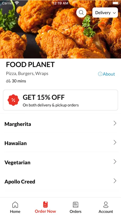 FOOD PLANET. Ekran Görüntüleri