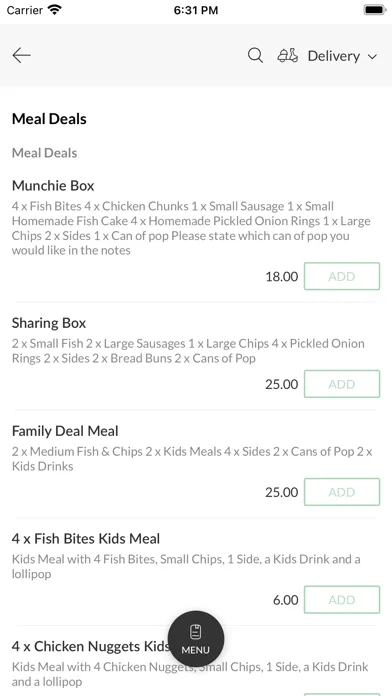 Captures d'écran de Millers Fish And Chips