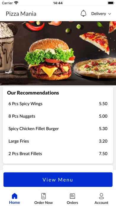 Ảnh chụp màn hình của Pizza Mania Witham