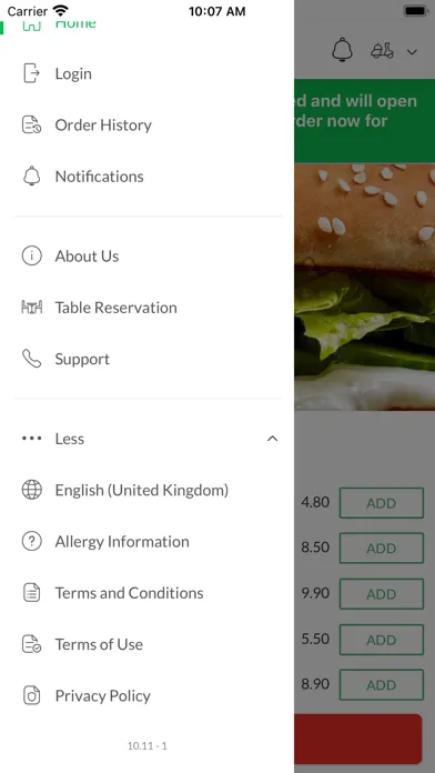 Capturas de pantalla de Maki Fish And Grill